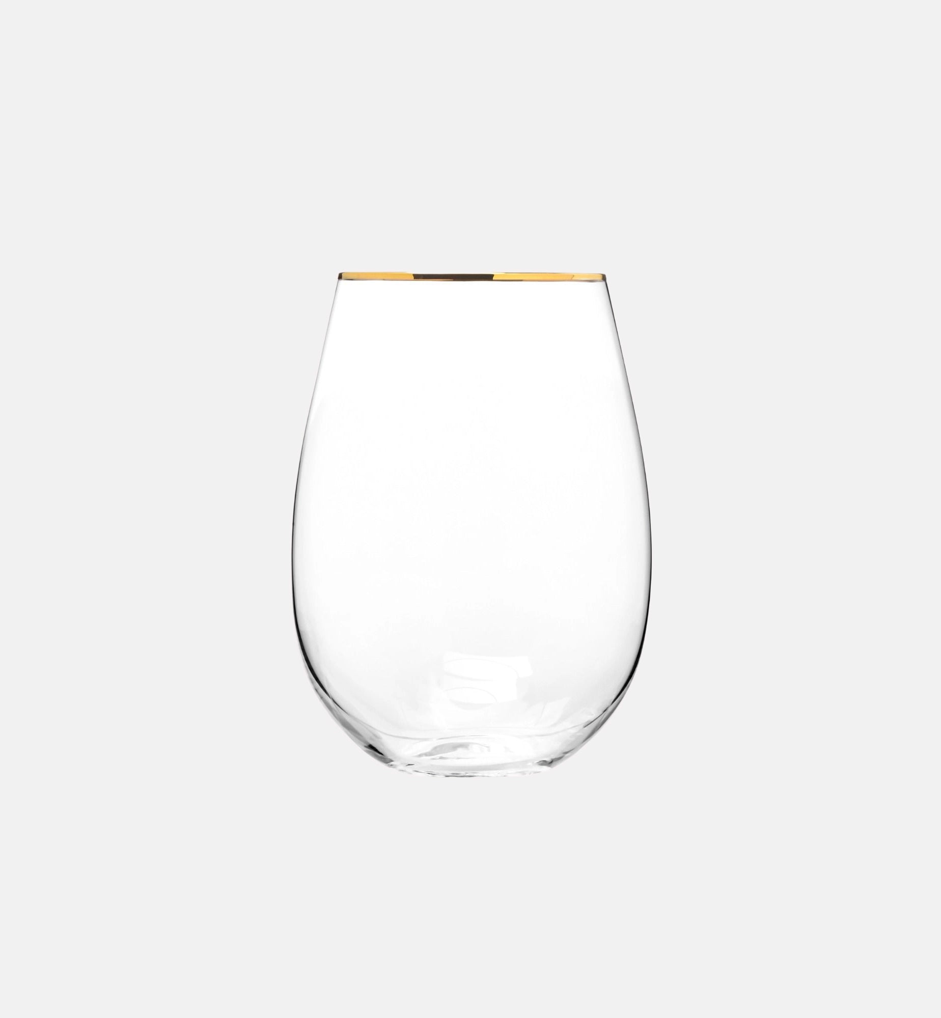 Gläser für Wein oder Getränke mit Goldrand Harmony, 500 ml – 6 Stk. – Offizieller KROSNO Shop