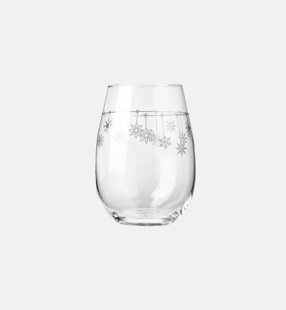 Weihnachtliche Wassergläser CHRISTMAS COLLECTION Schneeflocken