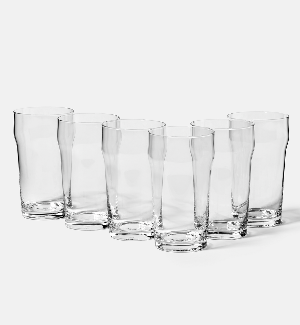Nonic Beer Glasses, 500 ml