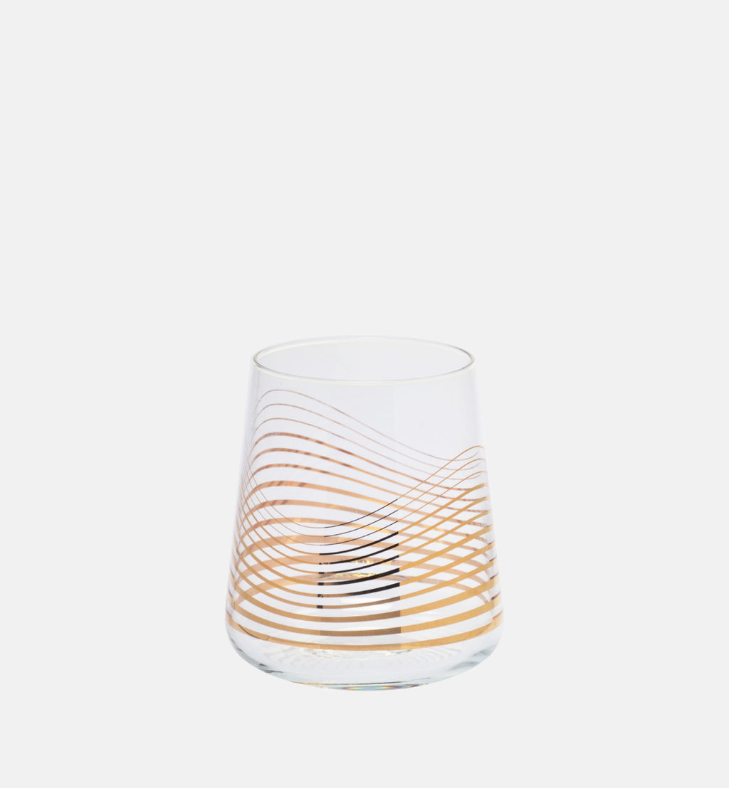"Golden Wave" Tumblers, 380 ml