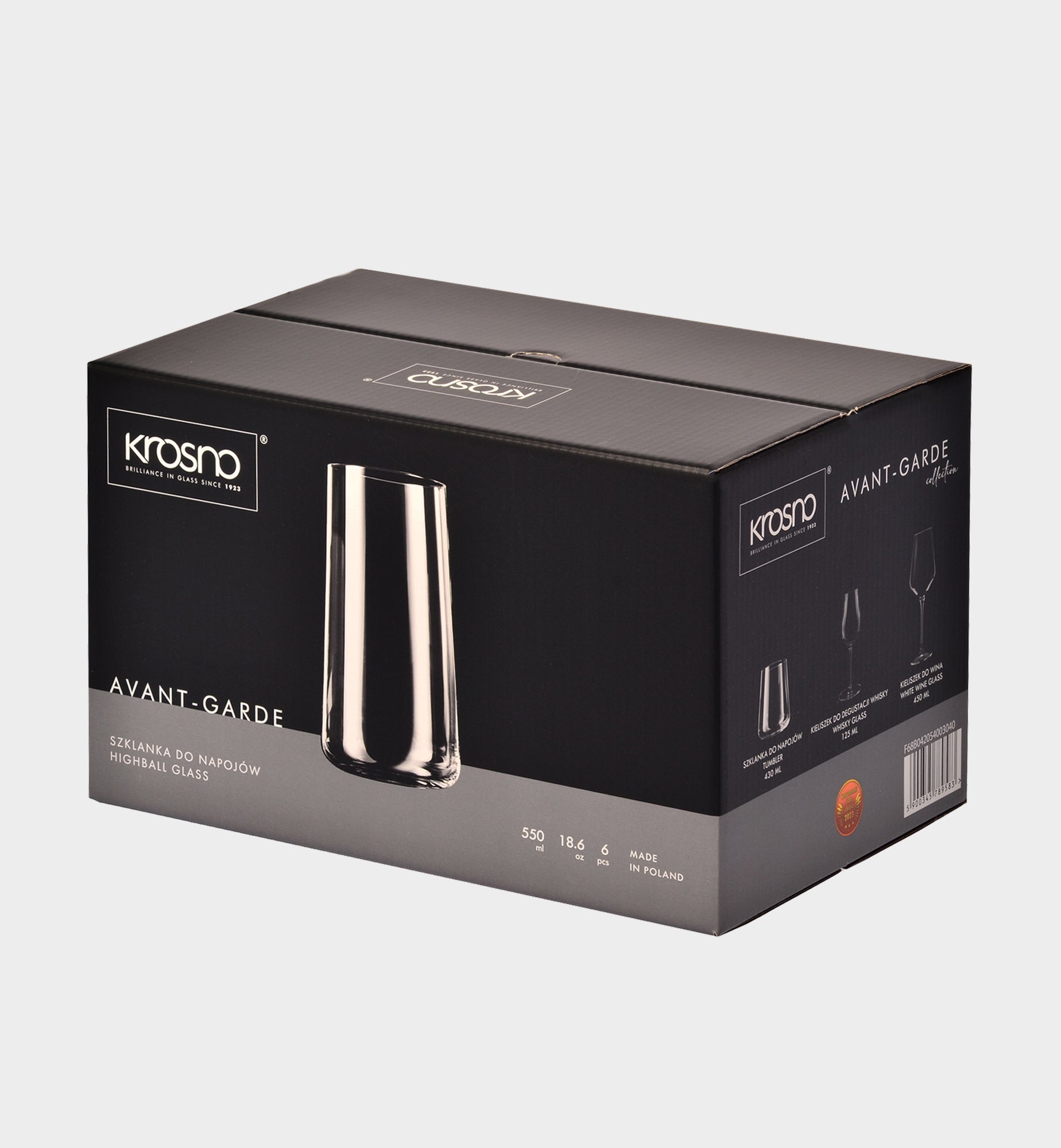 Szklanki do napojów 550 ml