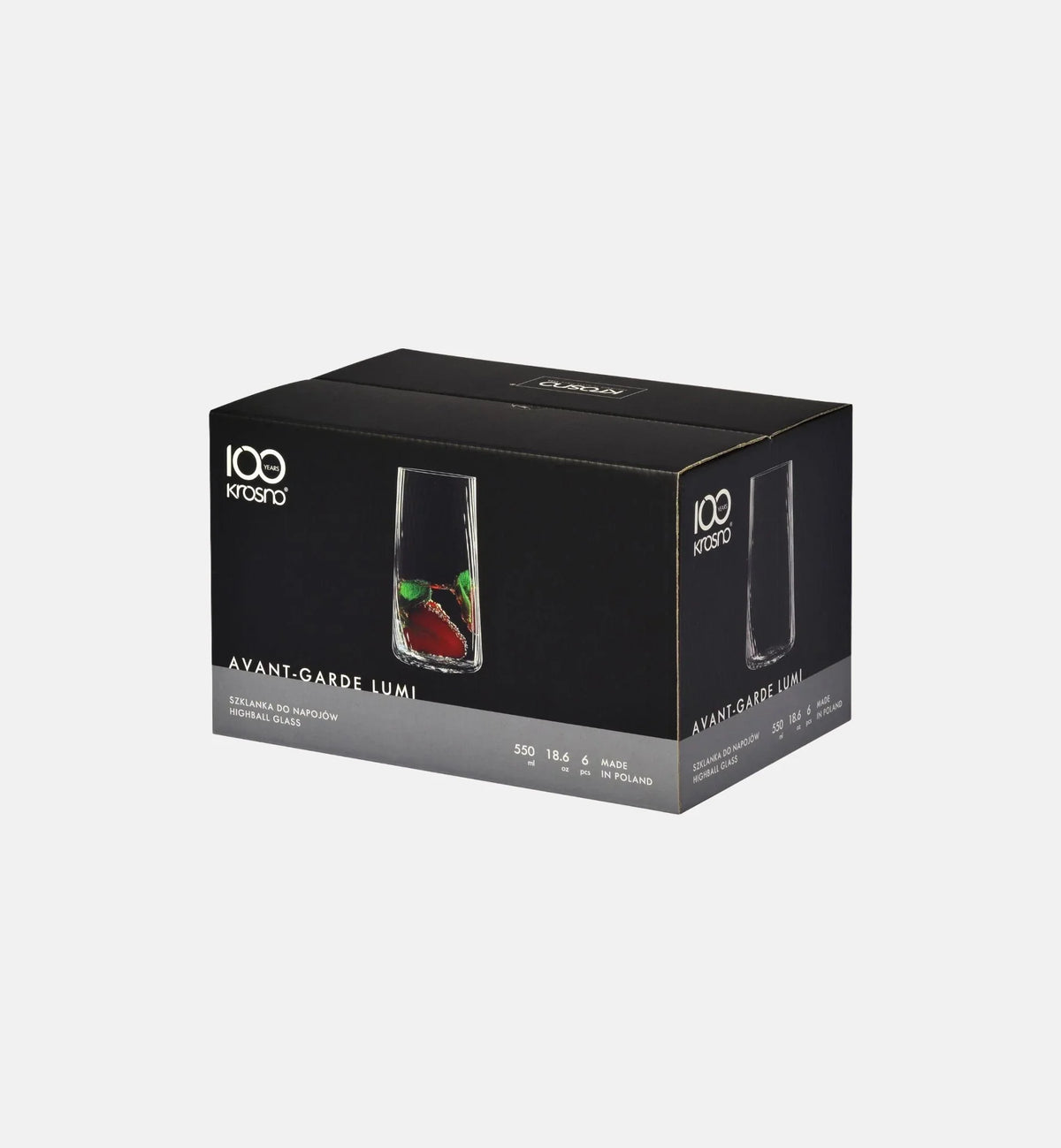 Szklanki do napojów 550 ml