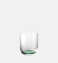 Ryflowane szklanki do wody Ciemnozielony 300 ml