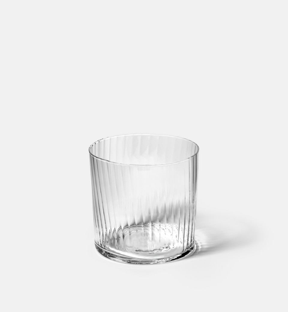 Vertical ribbed glasses 410ml