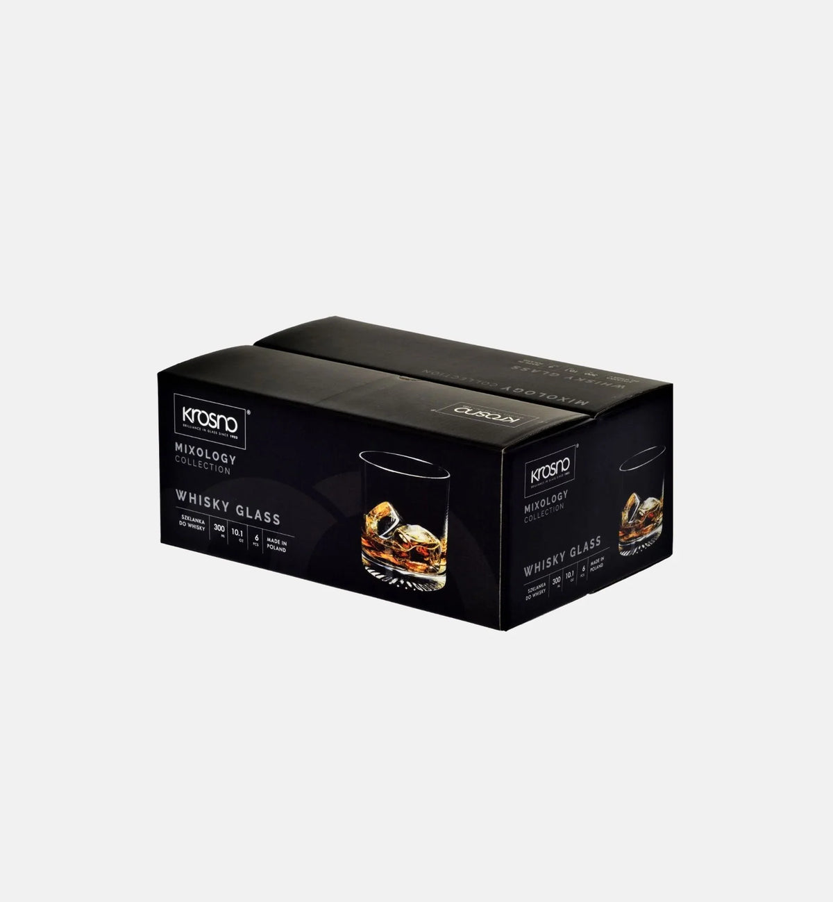 Szklanki do whisky 300 ml z tłoczonym dnem