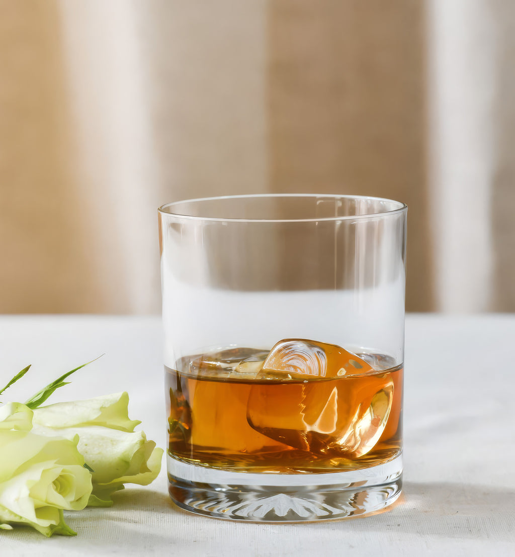 Szklanki do whisky 300 ml z tłoczonym dnem