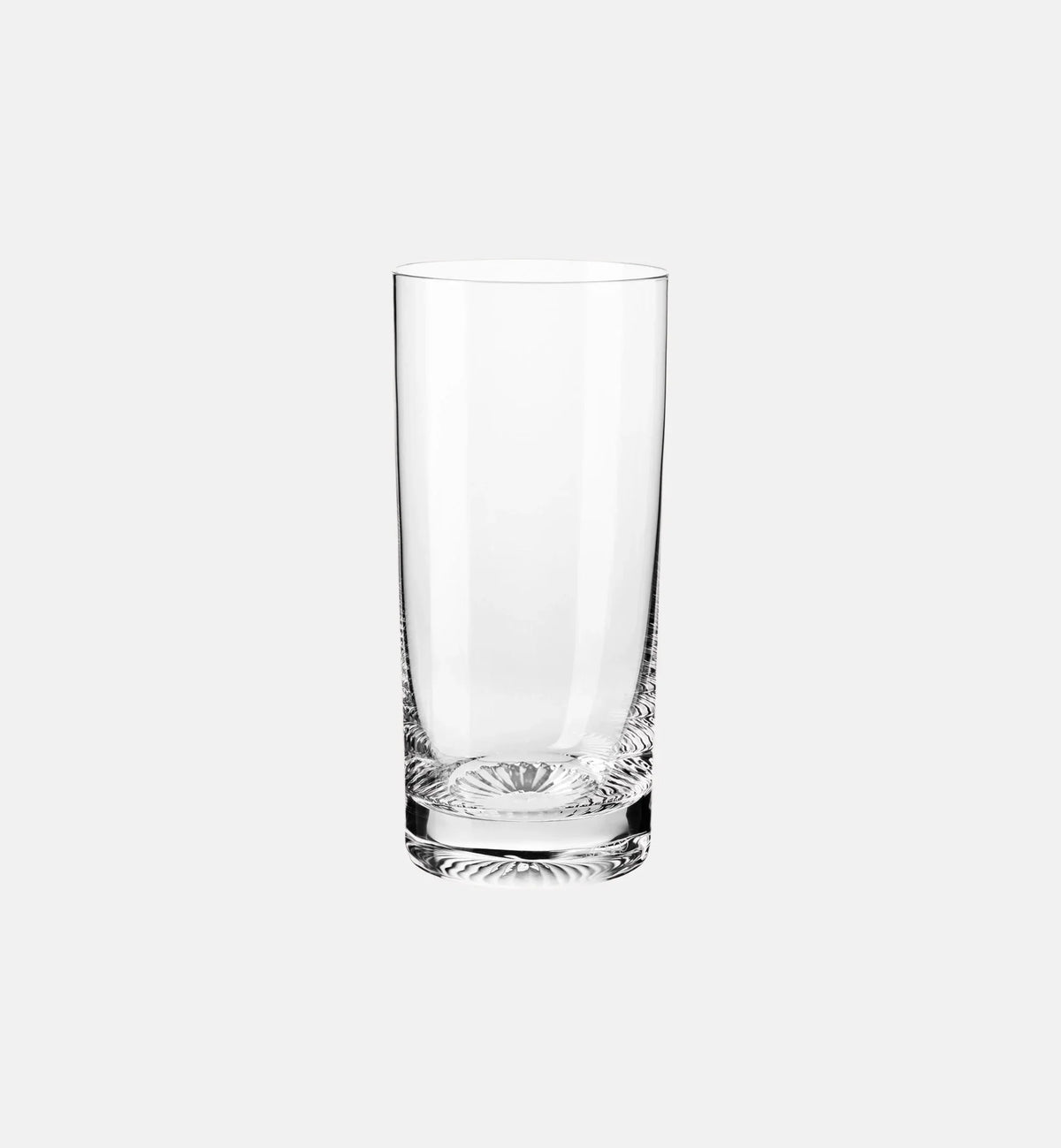 Wysokie szklanki 350 ml z tłoczonym dnem