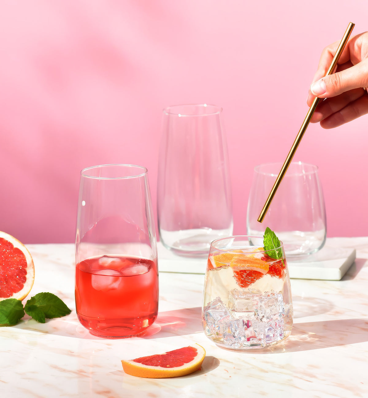 Hohe Gläser 700 ml – 6 Stk., Farblos – Offizieller KROSNO Shop