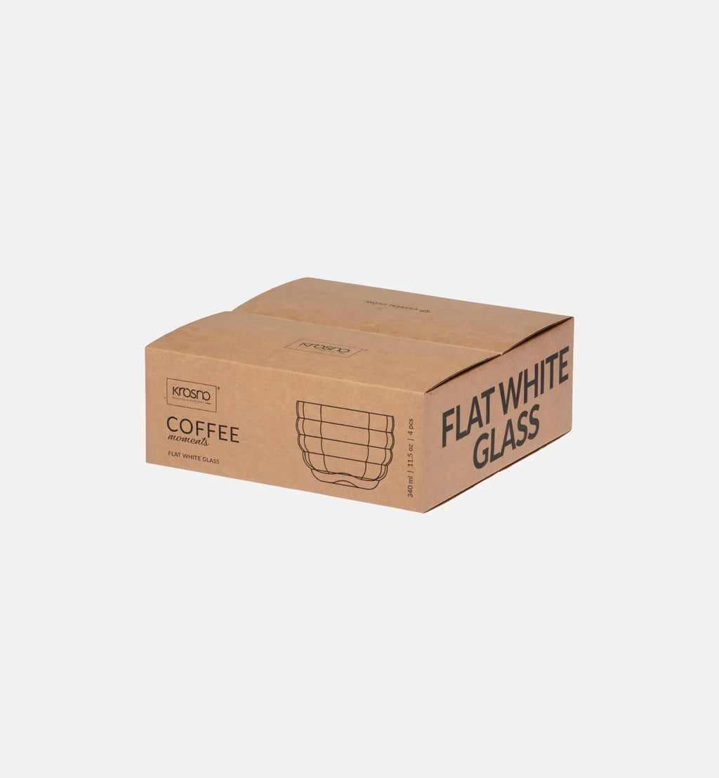 Flat White Glasses 340 ml