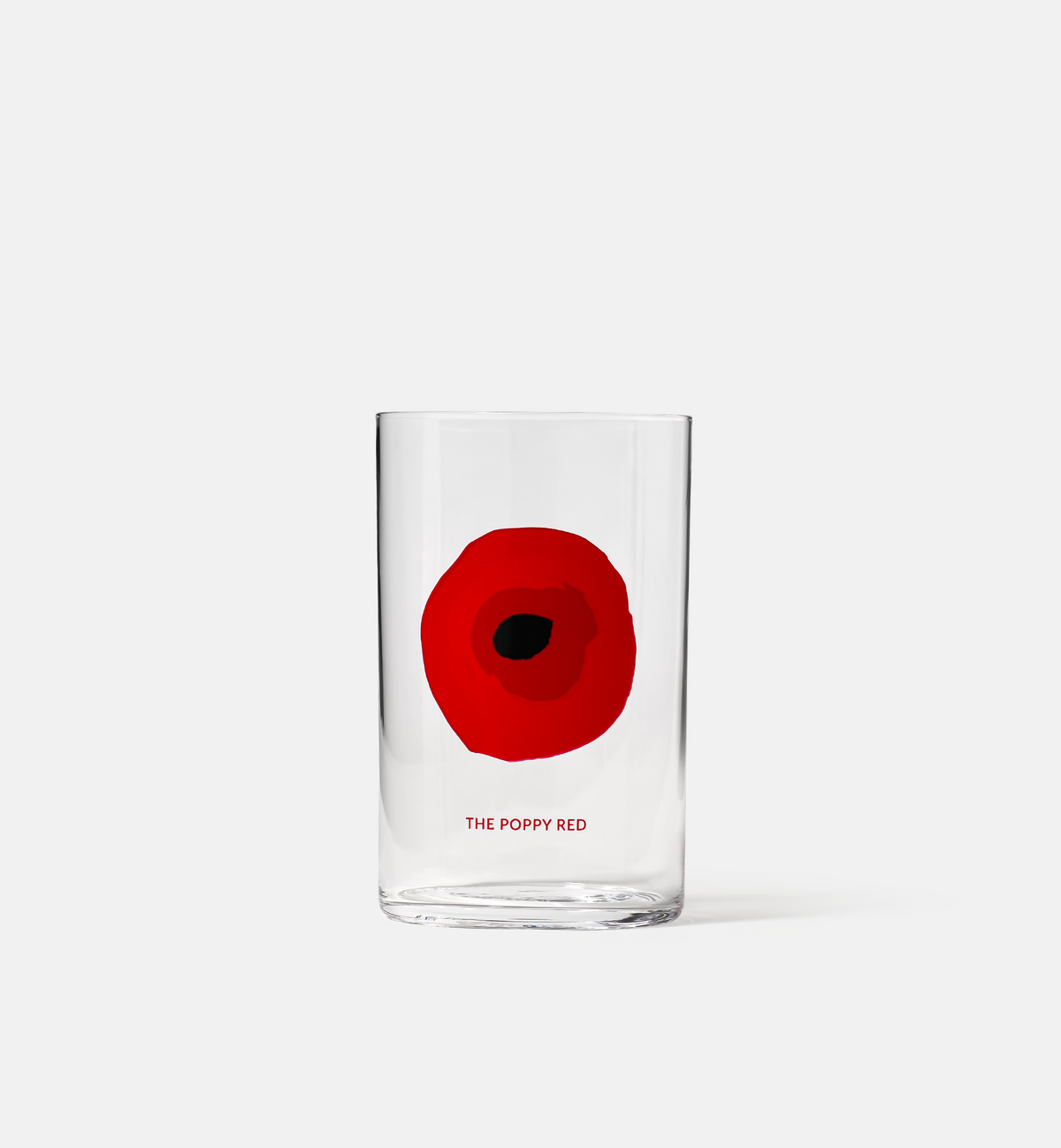 Kryształowa szklanka Polka Poppy Red 250 ml