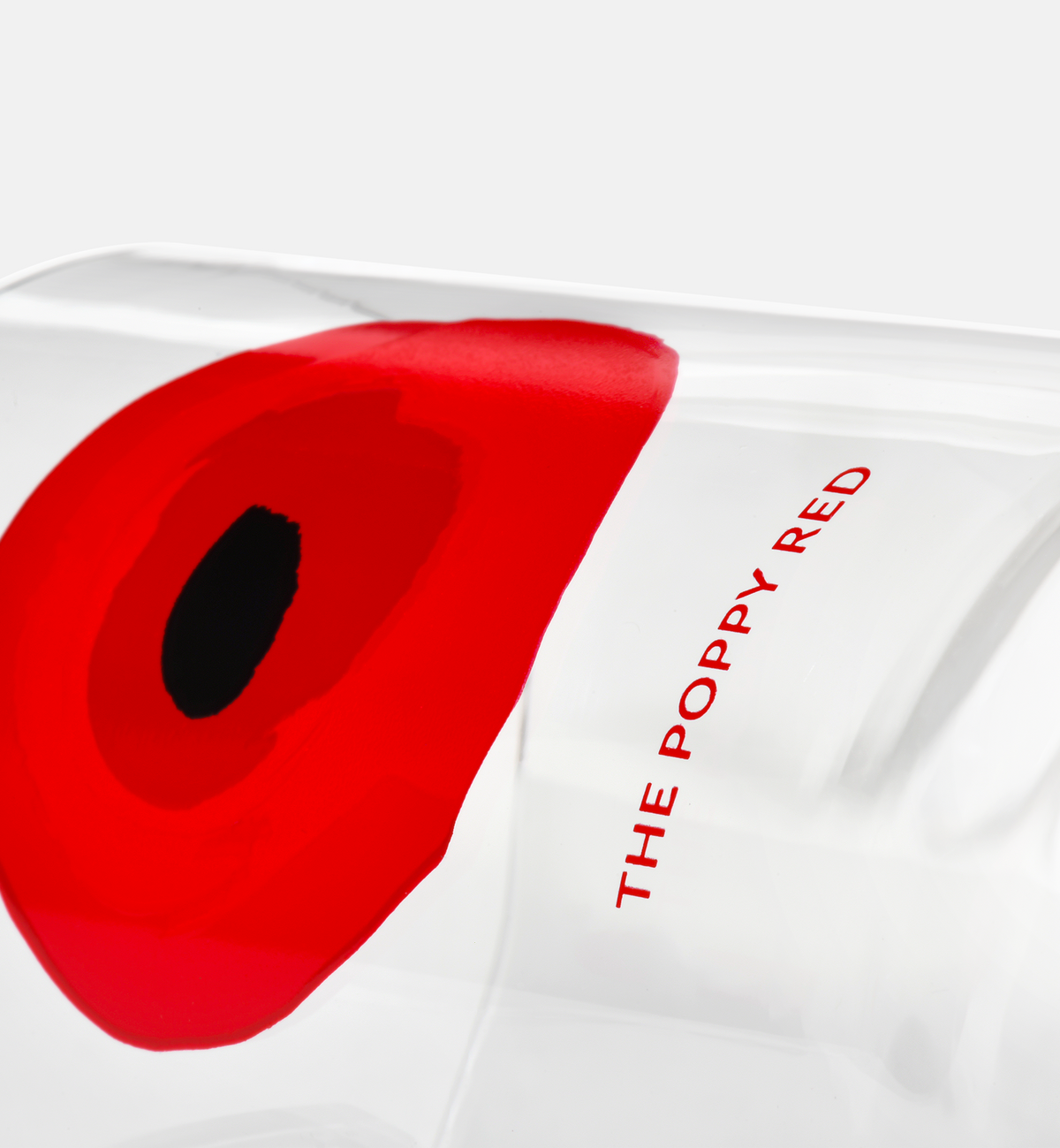 Kryształowa szklanka Polka Poppy Red 250 ml