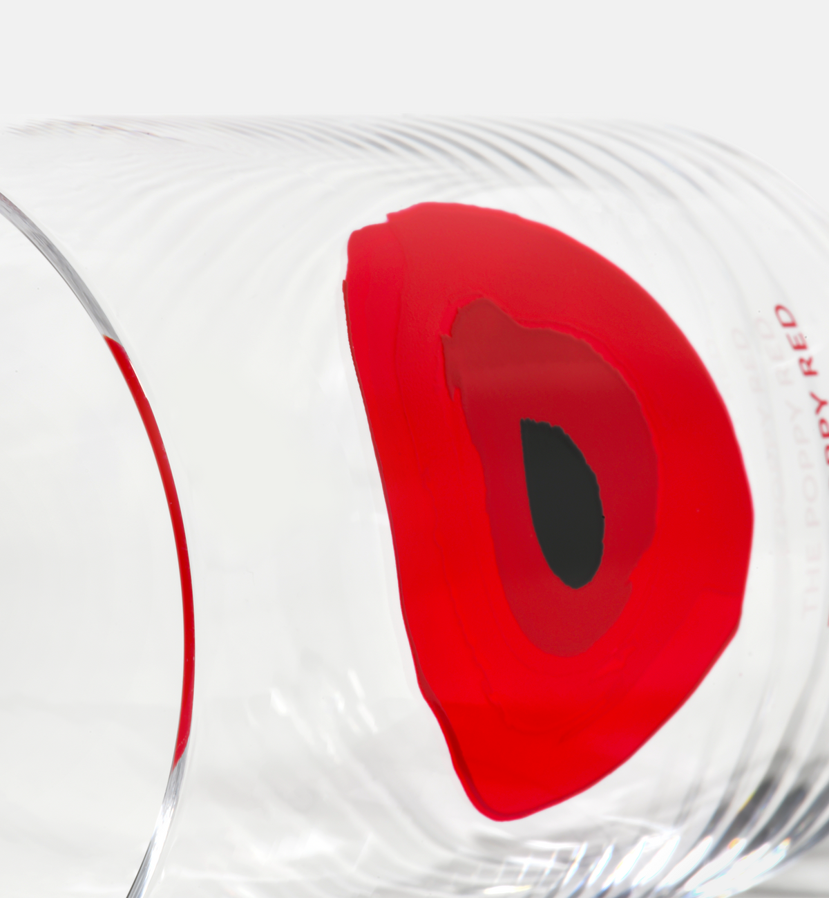 Kryształowa szklanka Polka Poppy Red 250 ml