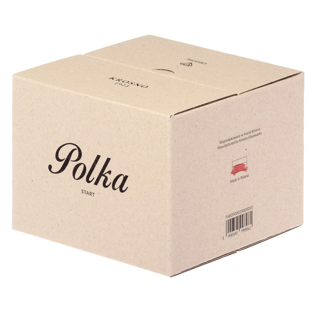 Kristall-Trinkglas Polka, 250 ml