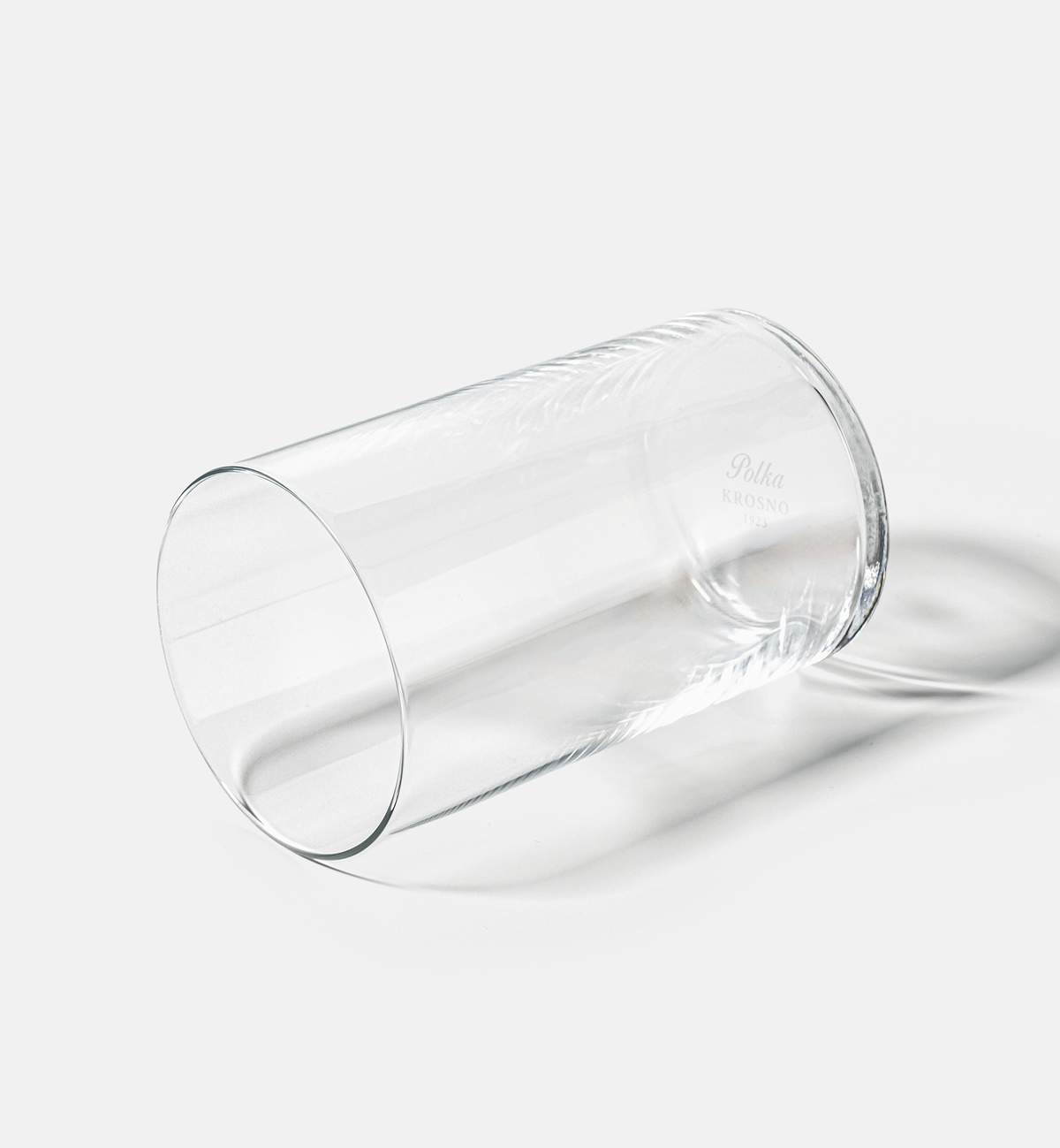 Kristall-Trinkglas Polka, 250 ml