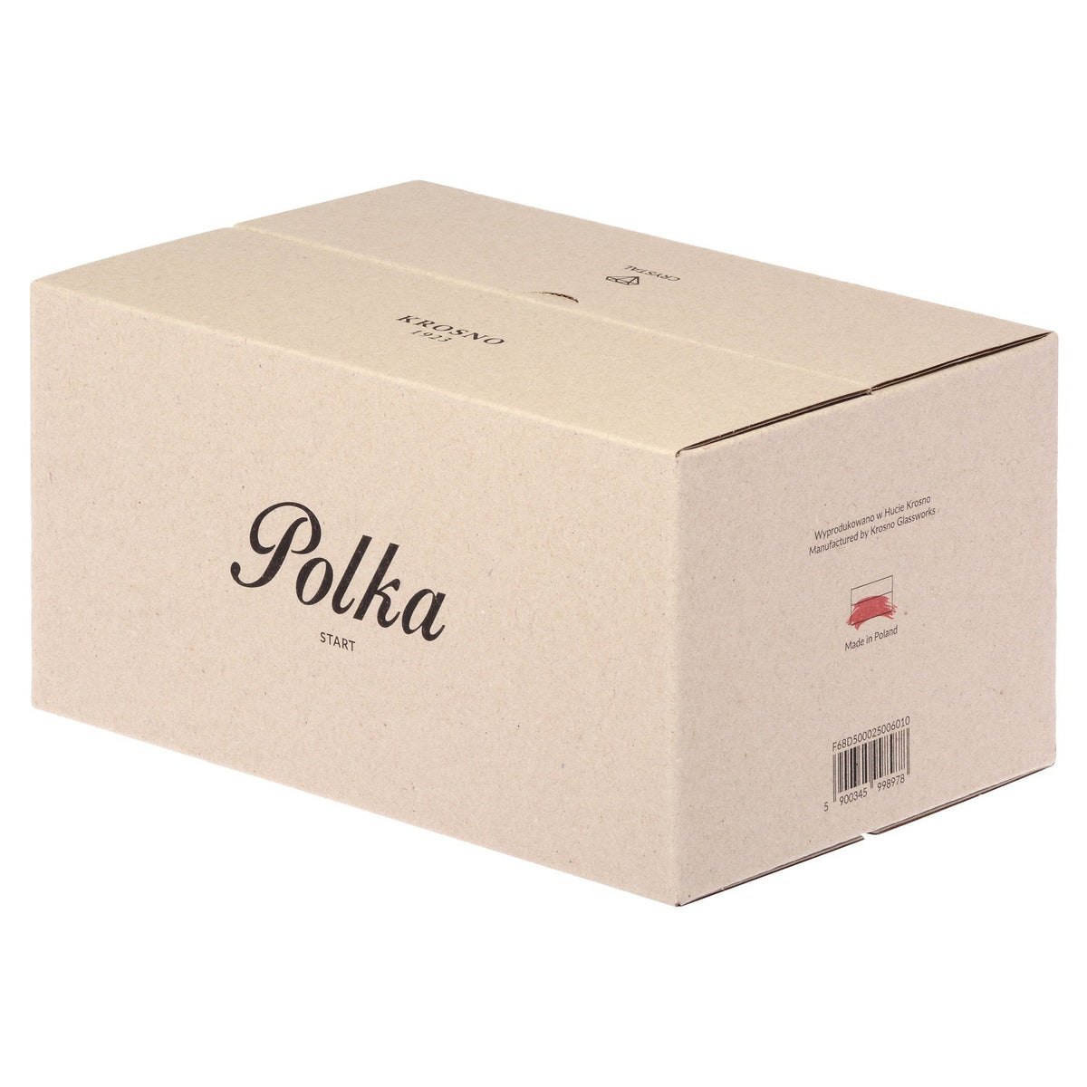 Kristall-Trinkglas Polka, 250 ml