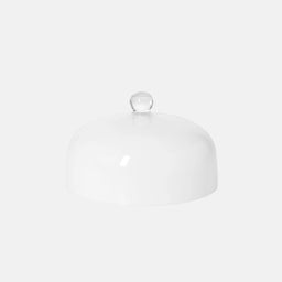 Dome for Cheese and Cakes, Opal (White), 26 cm