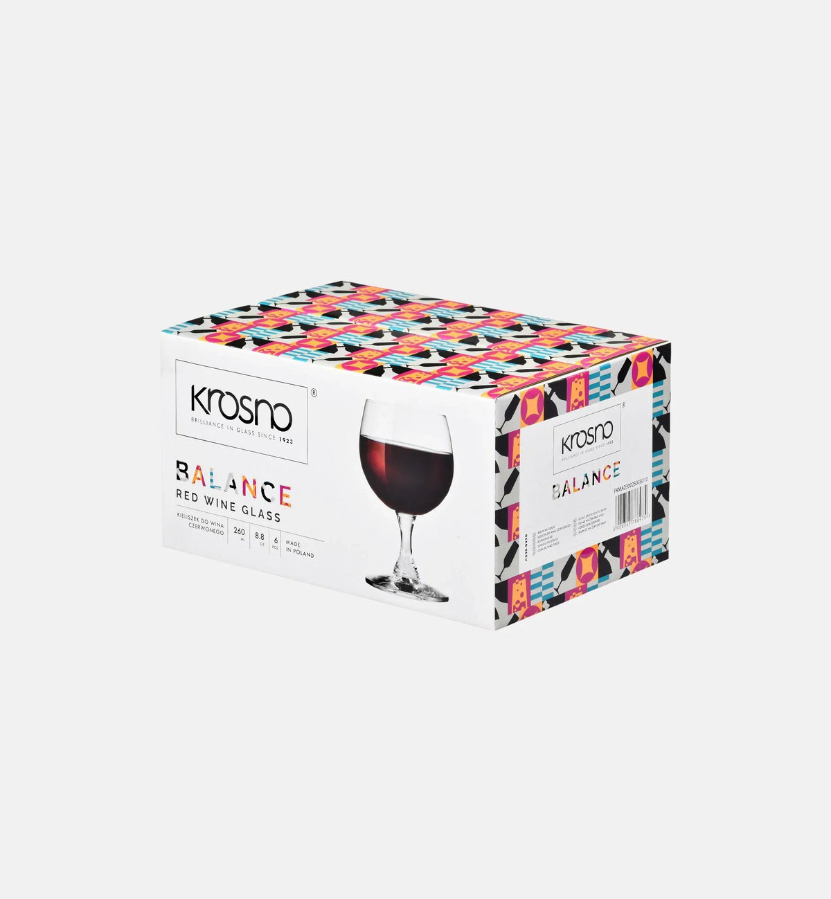 Kieliszki do wina 260 ml