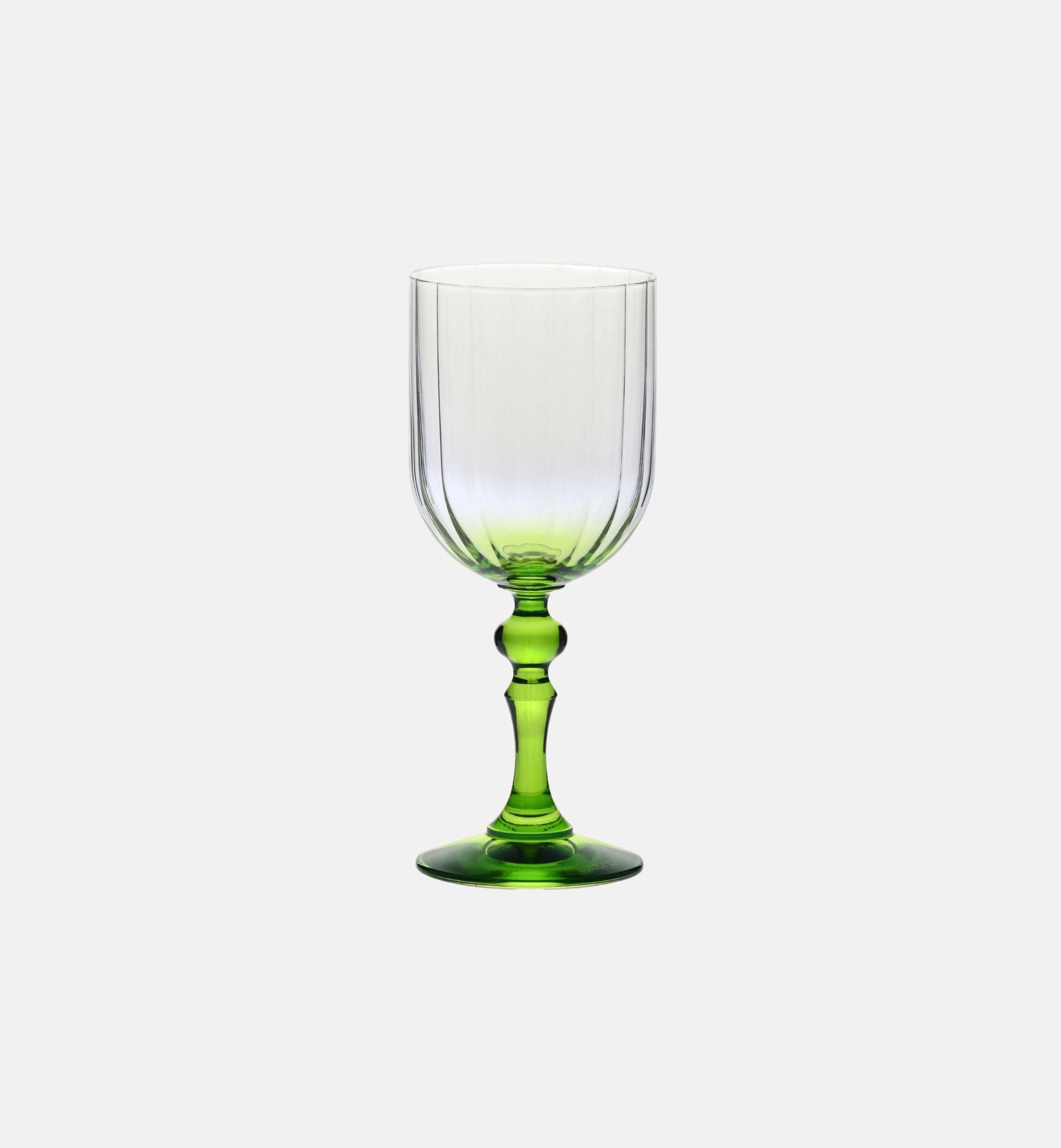 Weingläser mit Farbverlauf und grünem Stiel, 300 ml – 2 Stk. – Offizieller KROSNO Shop