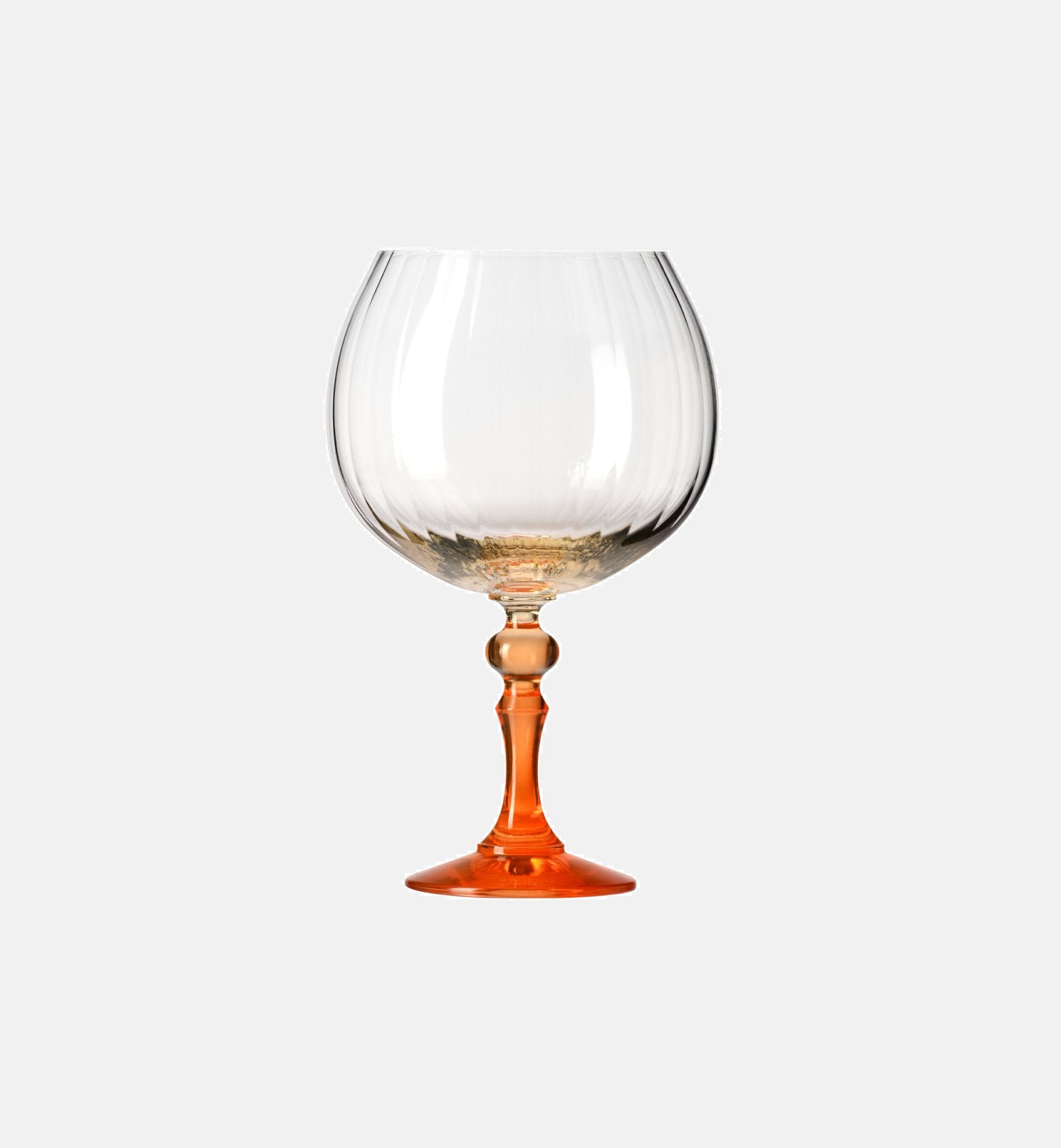 Gingläser mit Farbverlauf und orangefarbenem Stiel, 660 ml – 2 Stk. – Offizieller KROSNO Shop