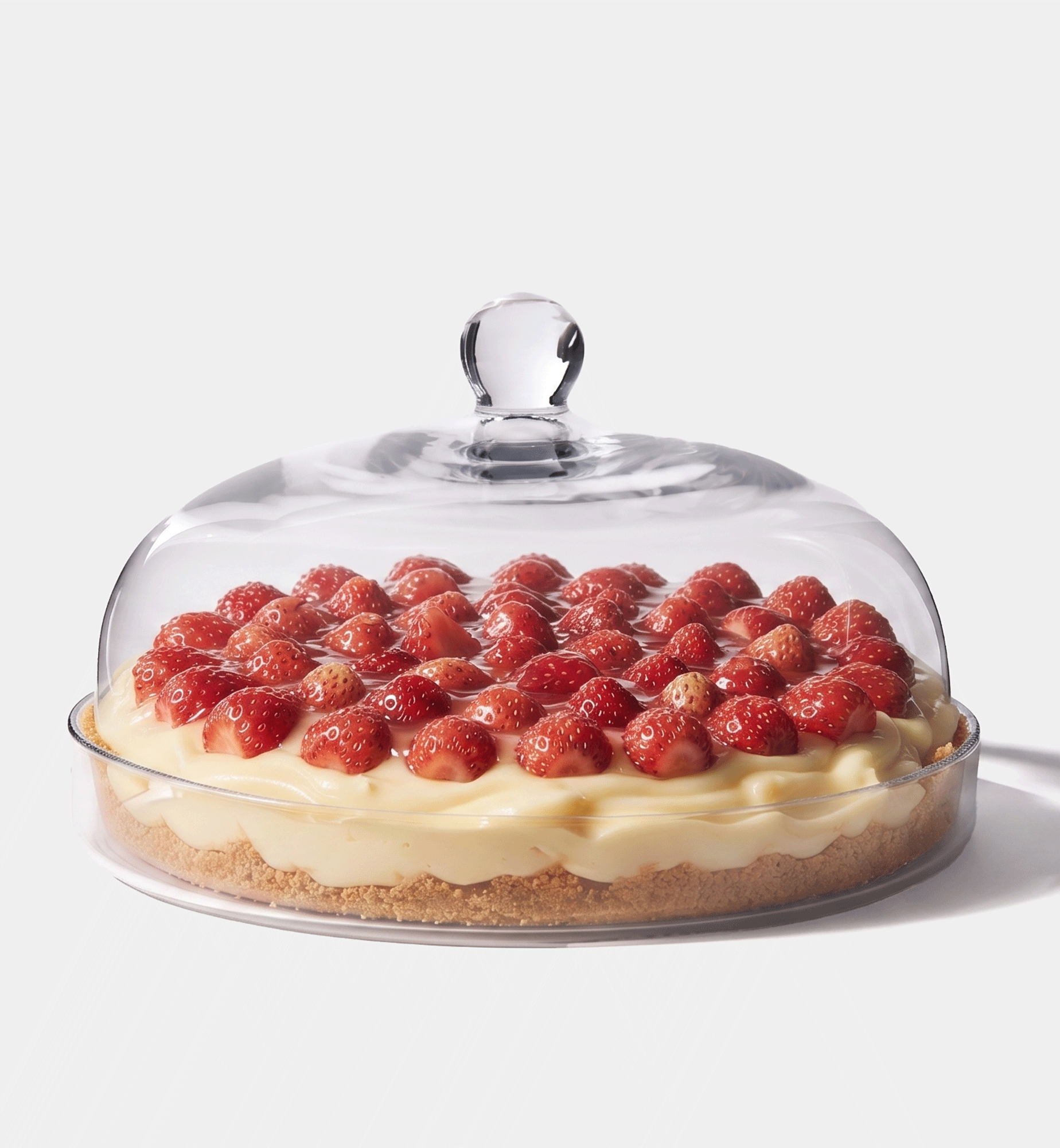 Plate with dome 28 cm