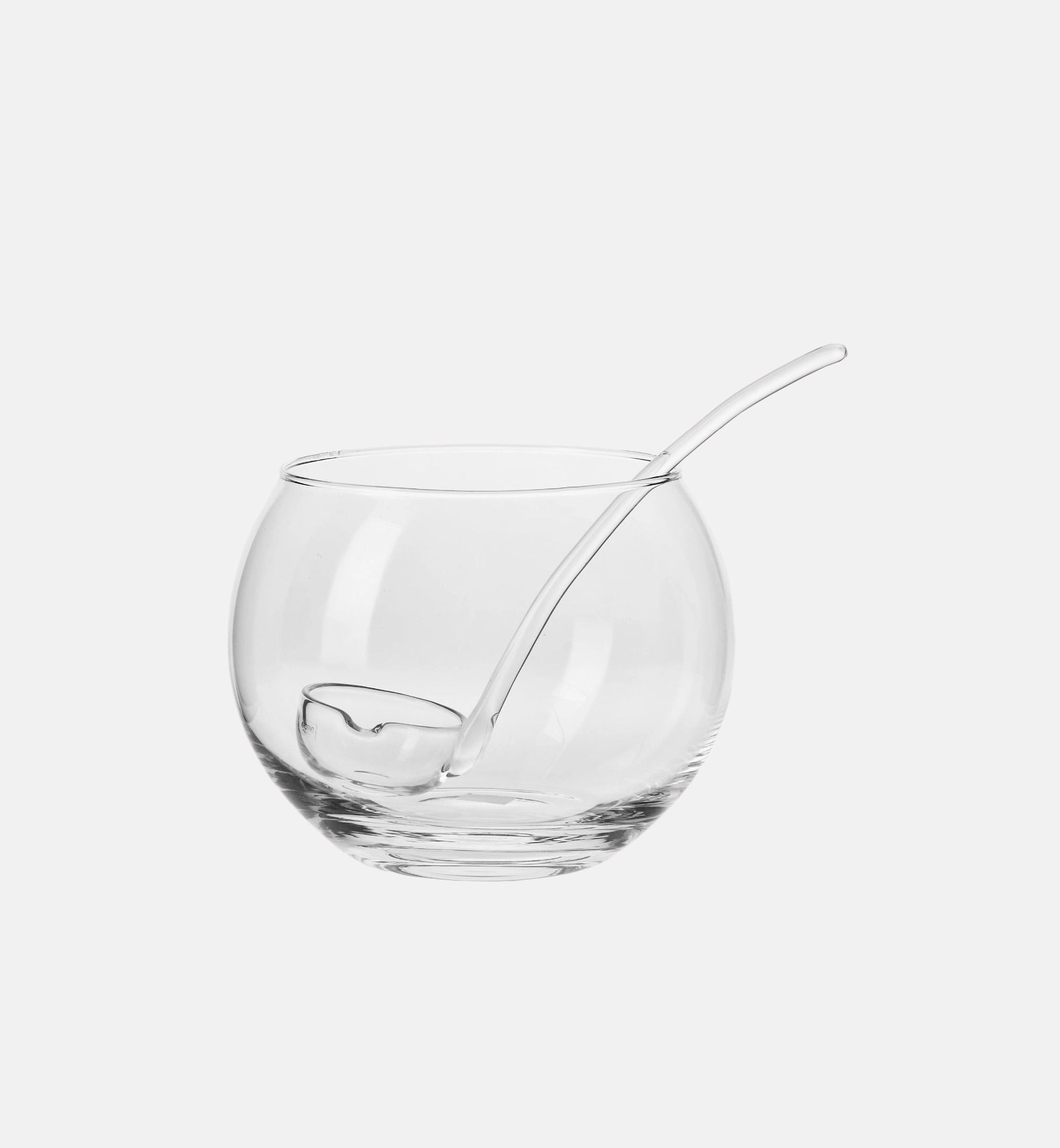 Bowlegefäß mit Kelle 4000 ml – 2 Stk., Farblos – Offizieller KROSNO Shop