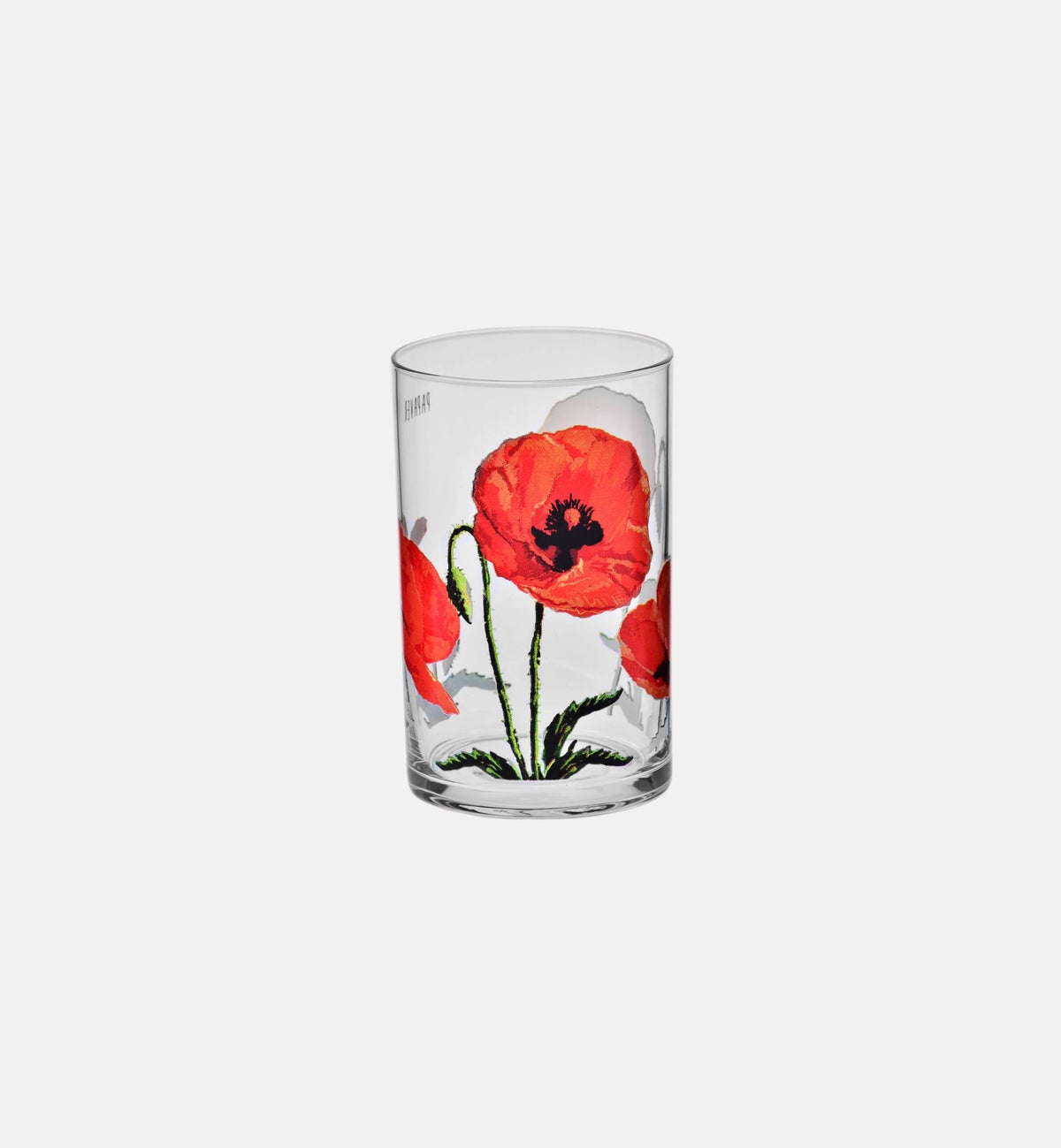 Gläser BLOOM „Polnische Blumen“ (6 Stk.), 250 ml – 6 Stk., Mehrfarbig – Offizieller KROSNO Shop