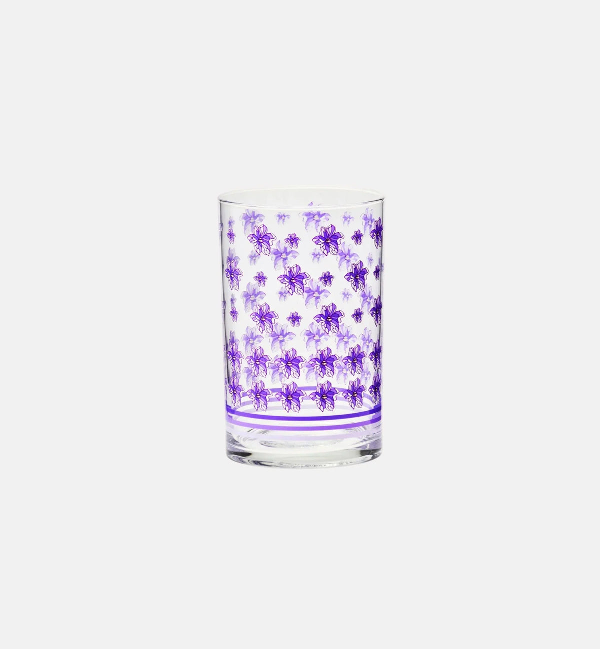 Szklanki dekorowane LAVENDER (6 szt.) 250 ml