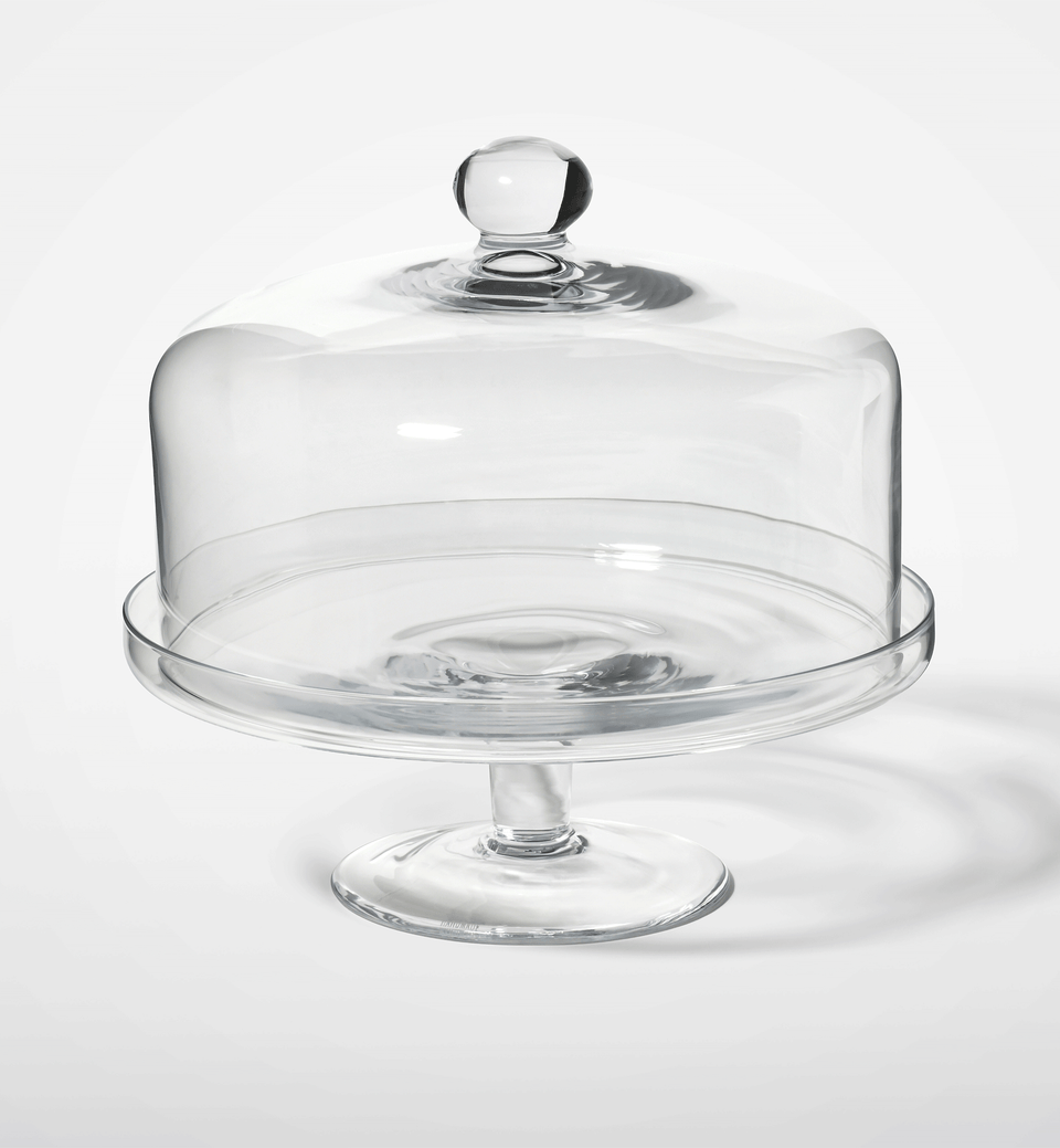 Cake stand with cloche 31.5 cm
