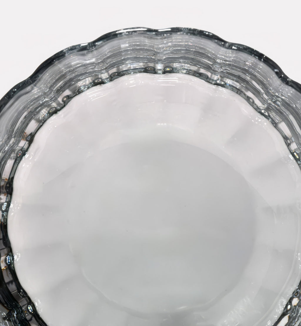 Marszałkowska Decanter with 2 Aquamarine Water Glasses
