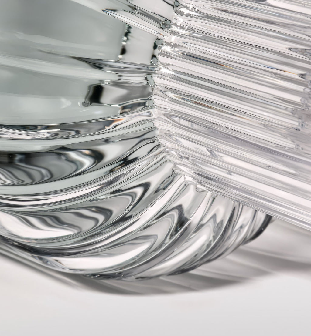 Marszałkowska Decanter with 2 Aquamarine Water Glasses