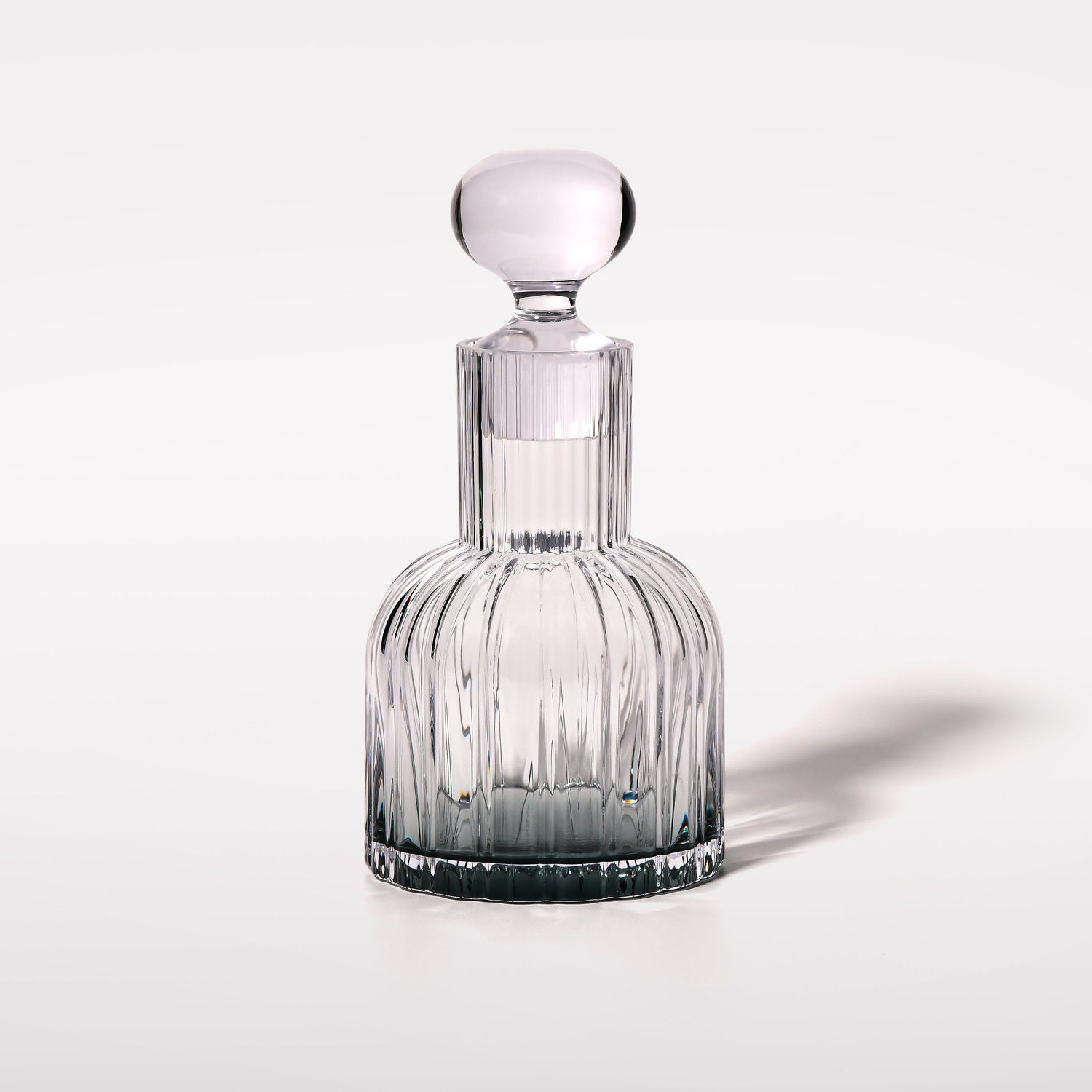 Marszałkowska Decanter with 2 Aquamarine Water Glasses
