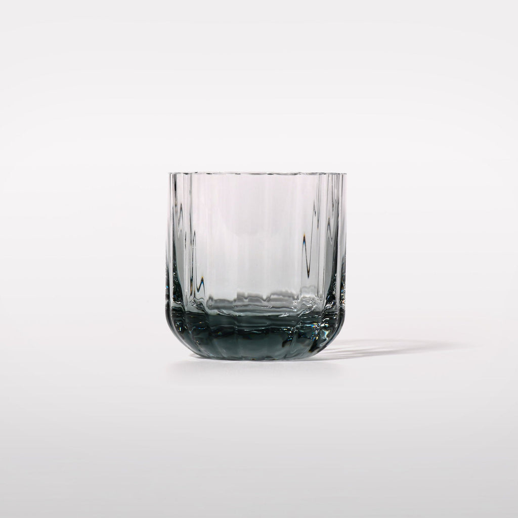 Marszałkowska Decanter with 2 Aquamarine Water Glasses