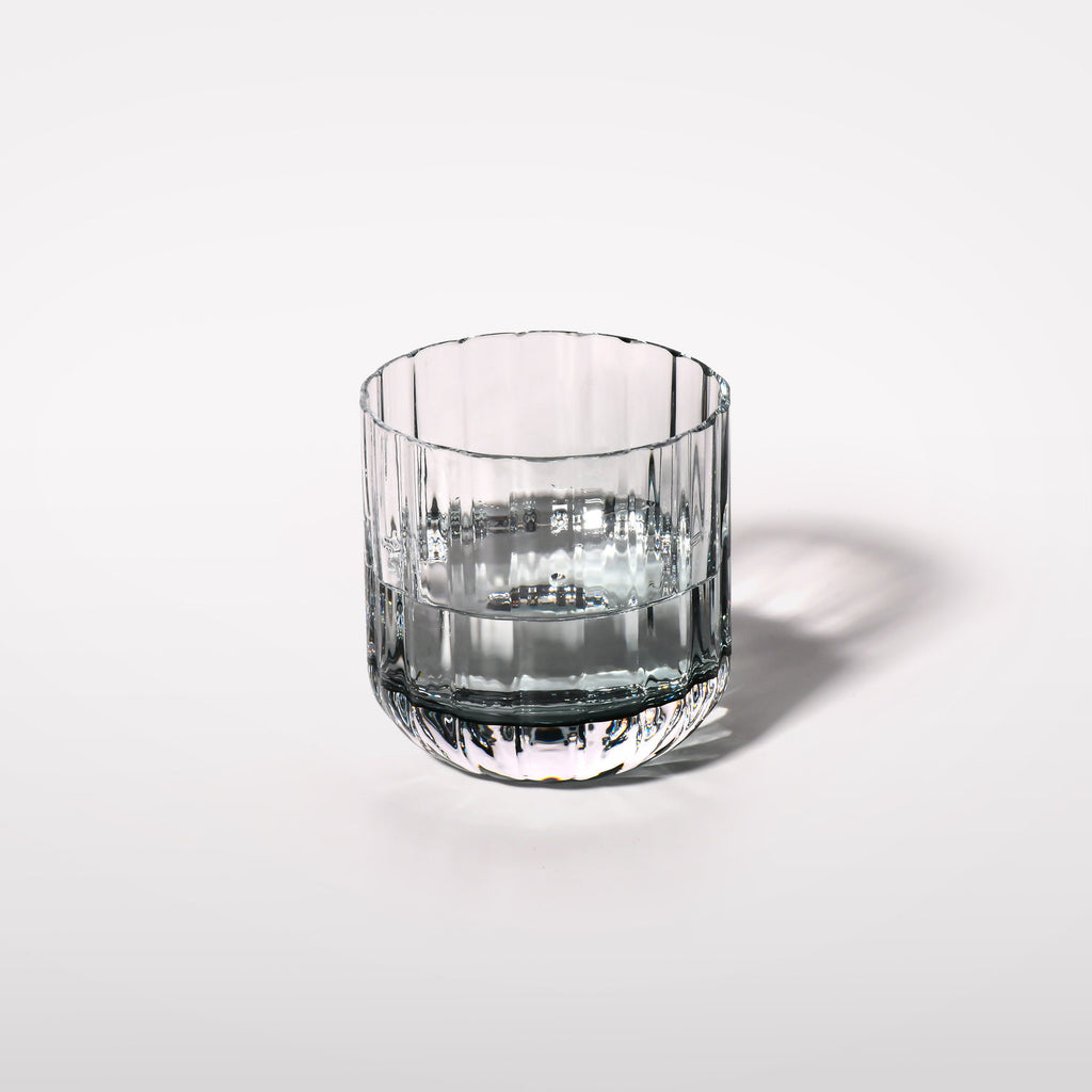 Marszałkowska Decanter with 2 Aquamarine Water Glasses
