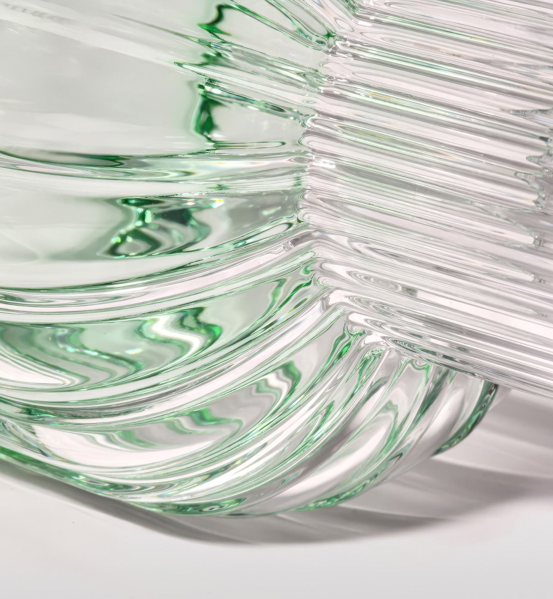 Marshal Carafe with 2 Emerald Water Glasses