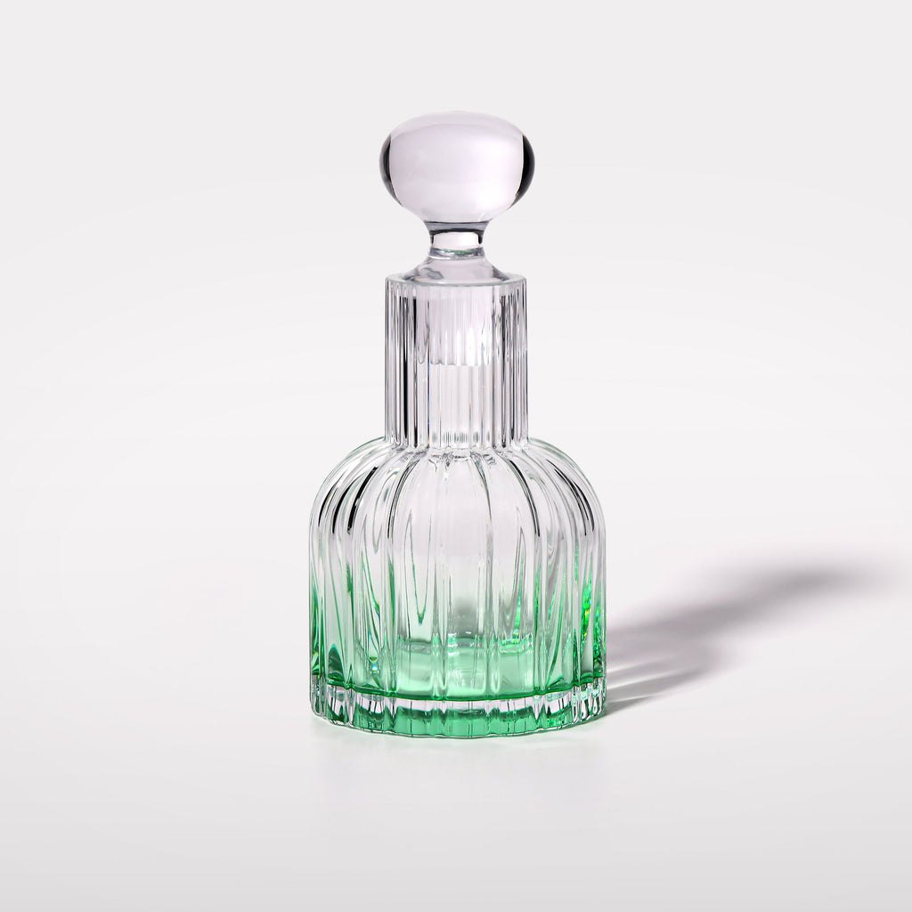 Marshal Carafe with 2 Emerald Water Glasses