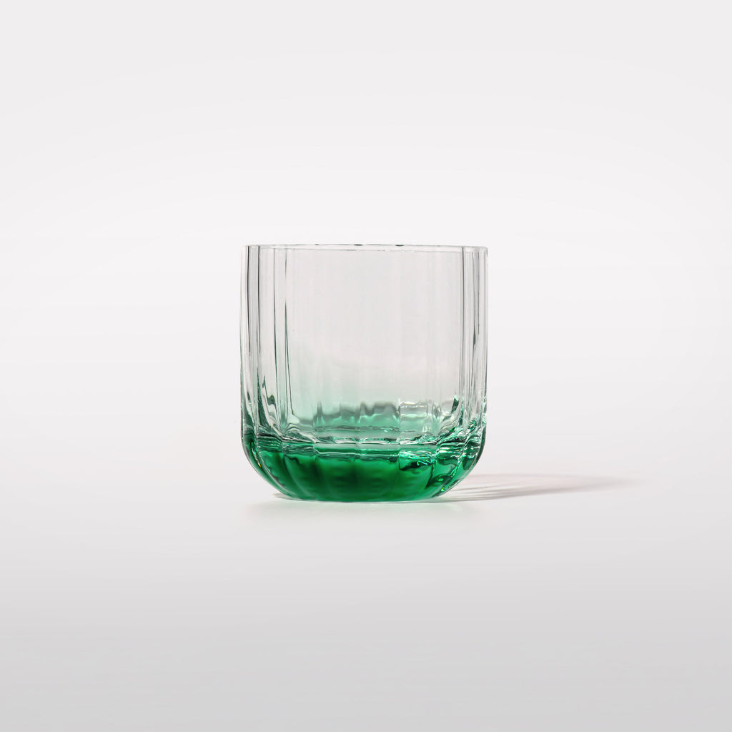 Marshal Carafe with 2 Emerald Water Glasses