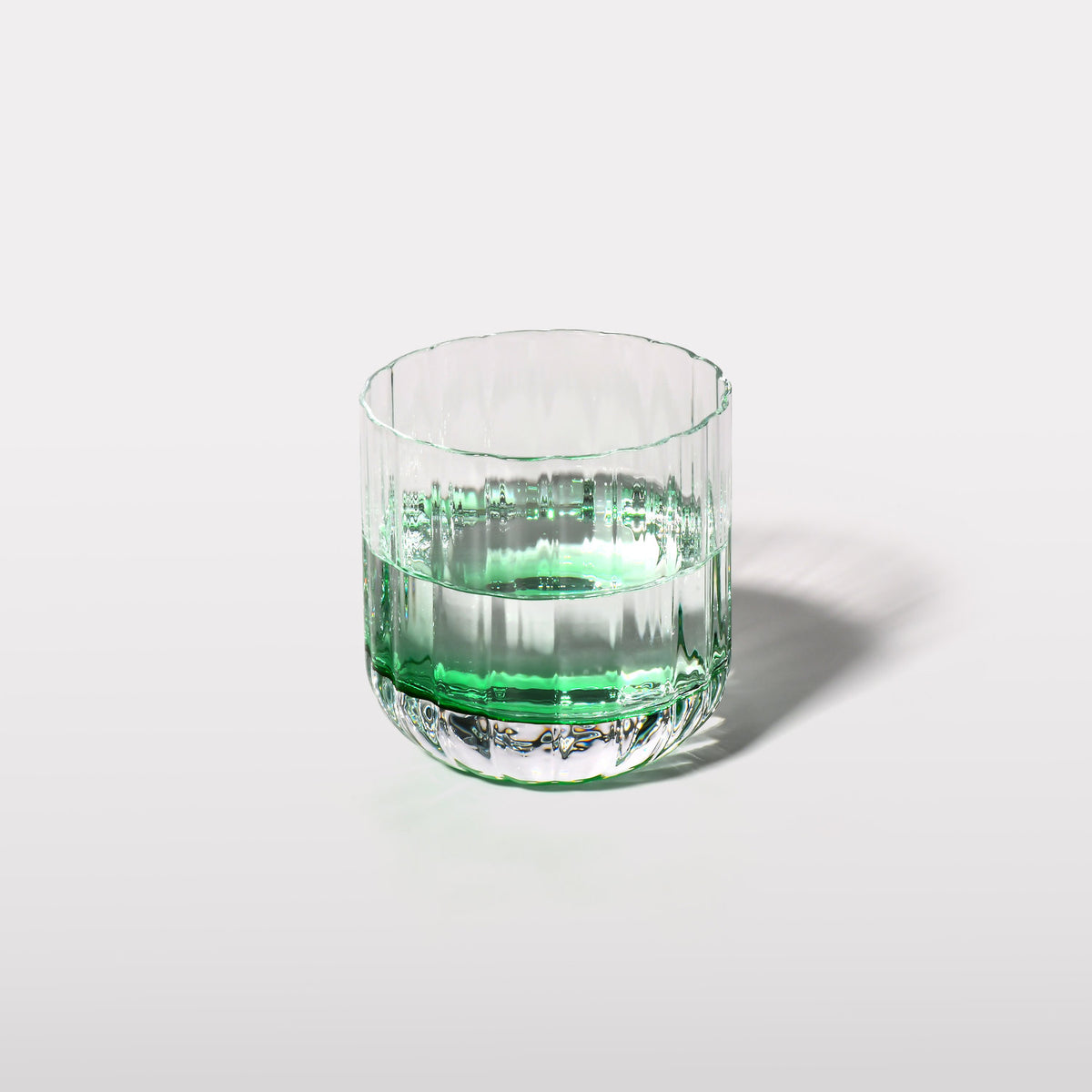 Marshal Carafe with 2 Emerald Water Glasses