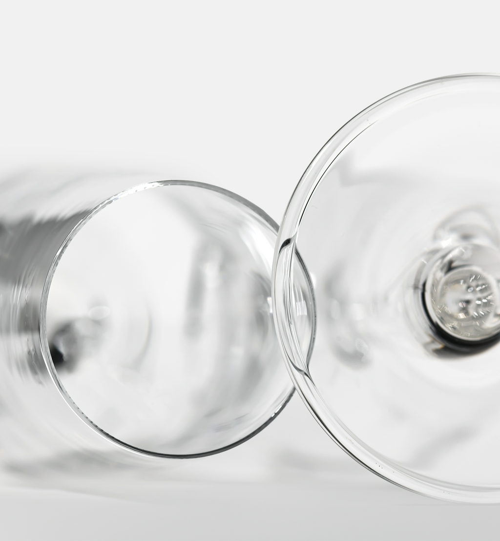 "Mr. & Mrs." Champagne Glasses, 180 ml