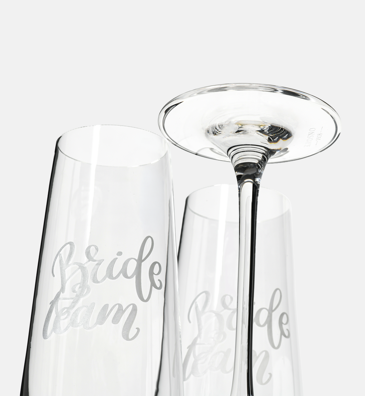 Bride Team Champagne Glasses, 180 ml