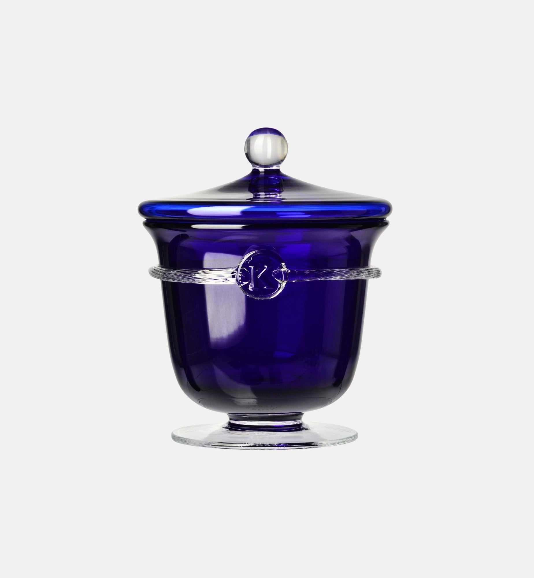 Aurelia Crystal Jar with Lid, Cobalt, 1.7 L – 2 pcs – KROSNO