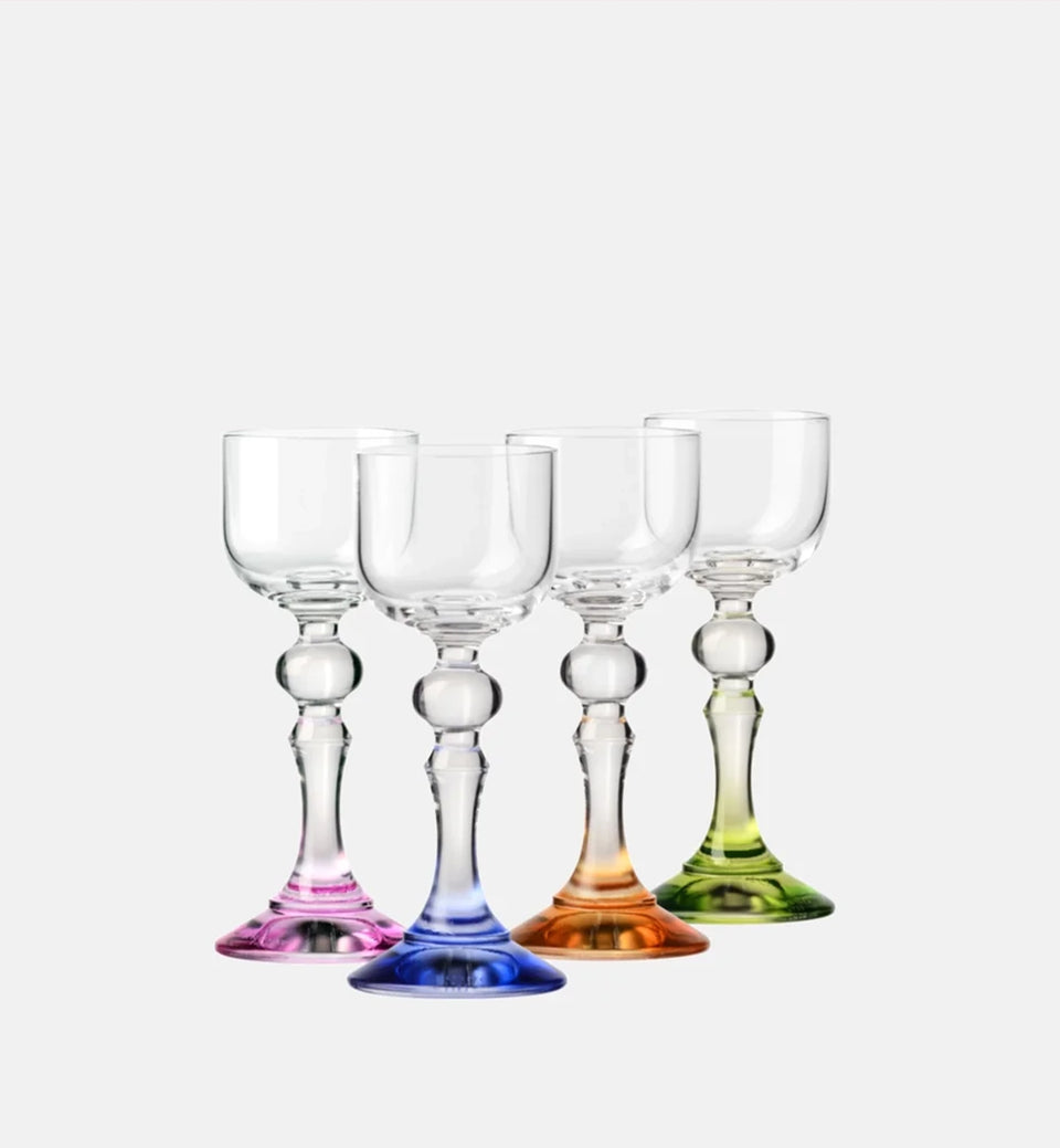 Wodkagläser-Set mit Farbverlauf, 50 ml