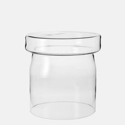 KING clear coffee table
