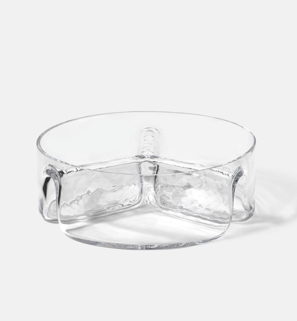 Glamour Three-Section Serving Bowl, 24 cm