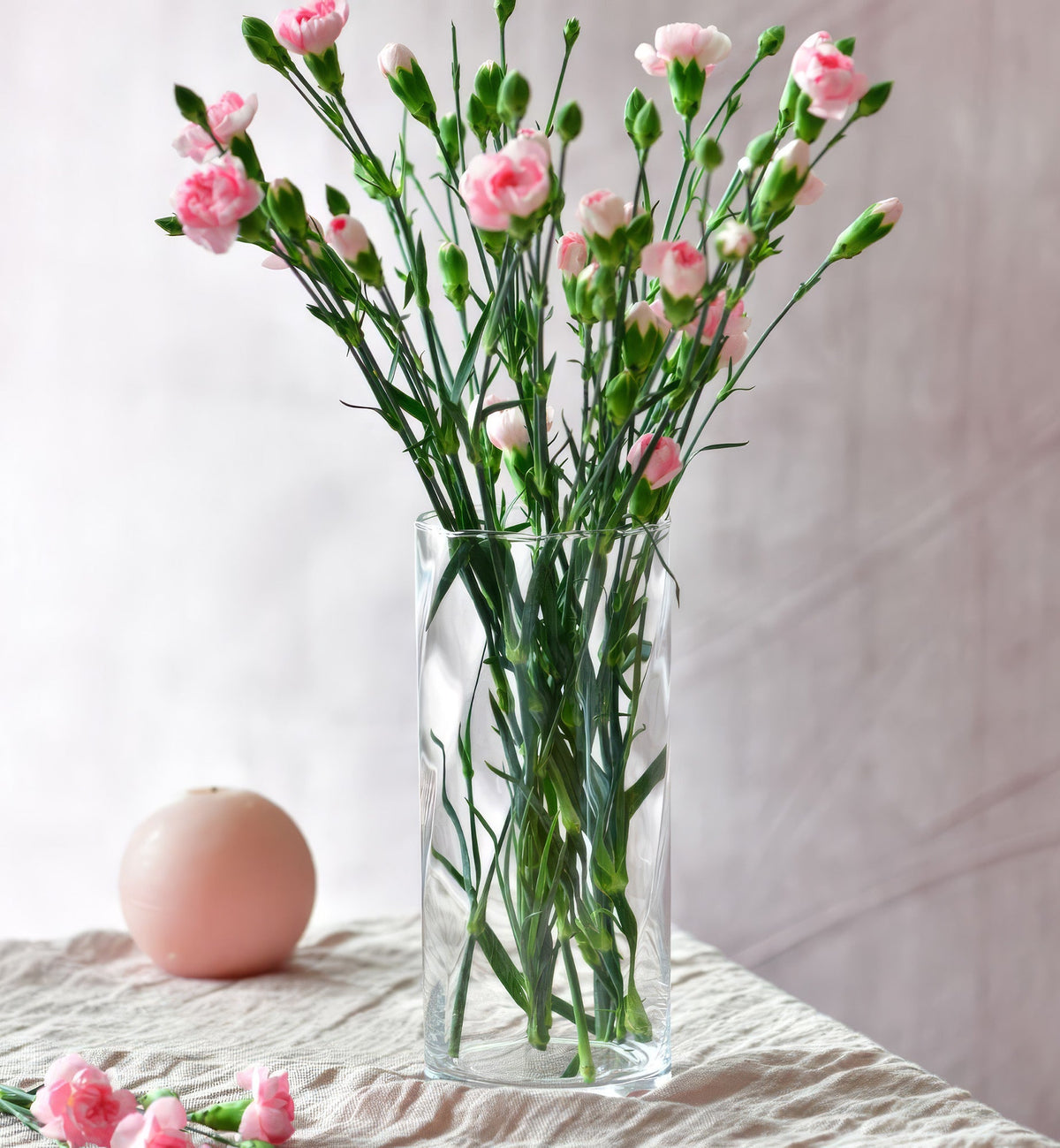 Prosty wazon na kwiaty Home 25 cm
