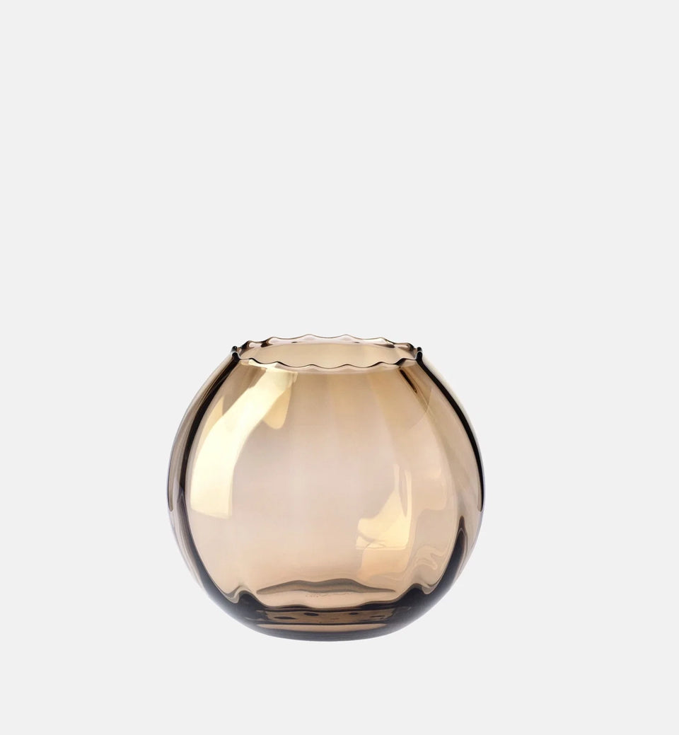 Vase, Smoky Quartz (Full Colour), 15.5 cm