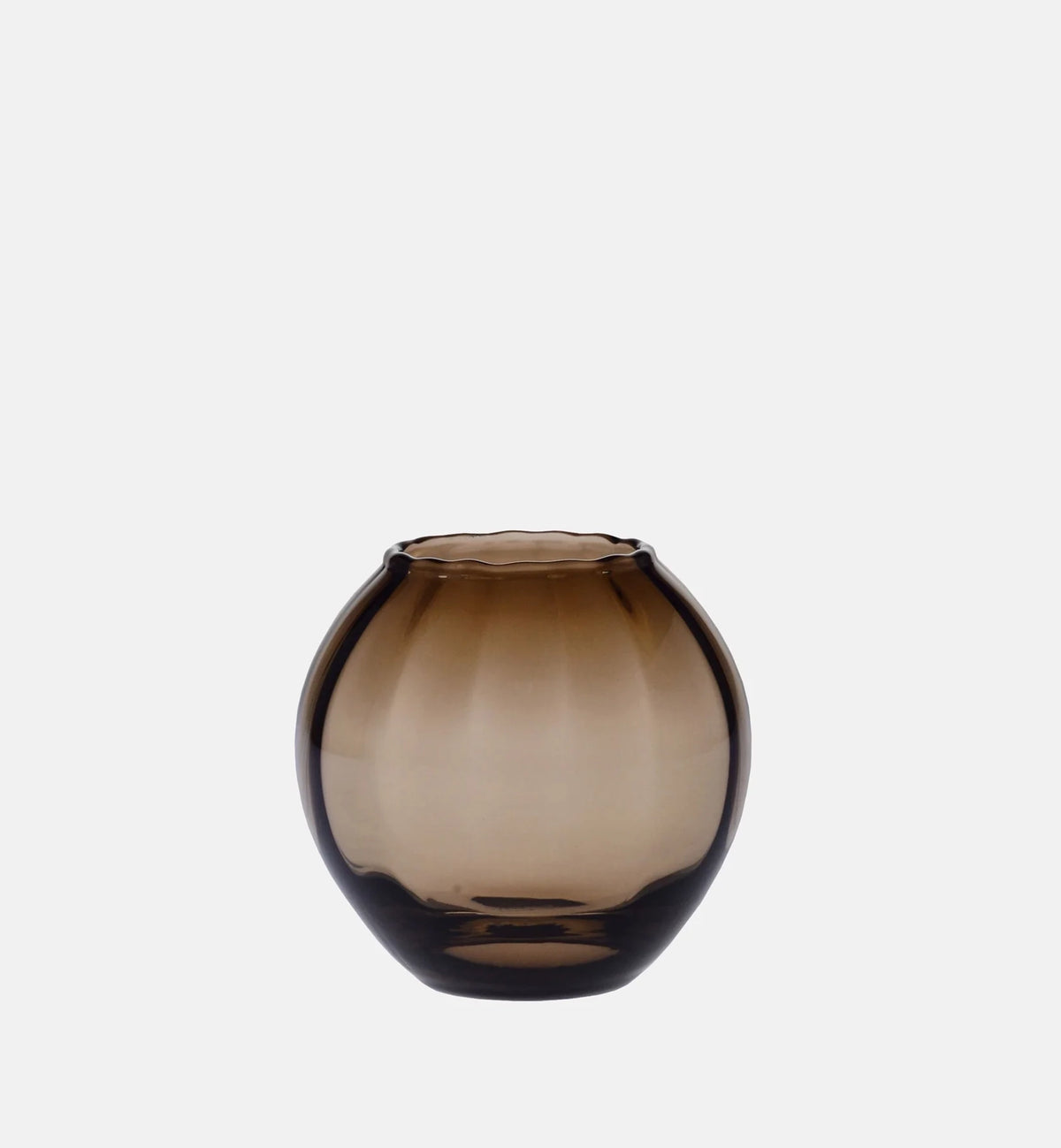 Candle Holders, Smoky Quartz (Full Colour), 11.4 cm
