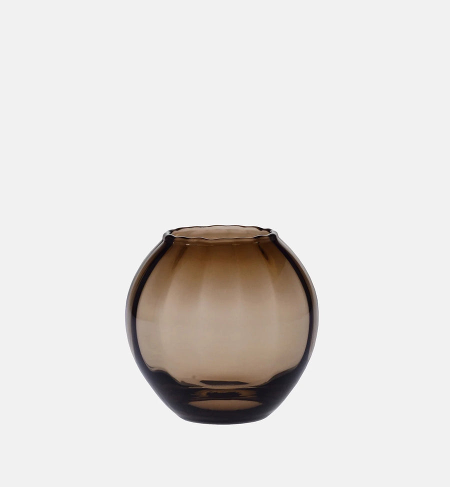 Candle Holders, Smoky Quartz (Full Colour), 11.4 cm