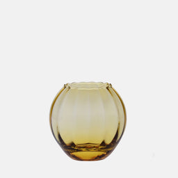 Candle Holders, Amber (Full Colour), 11.4 cm