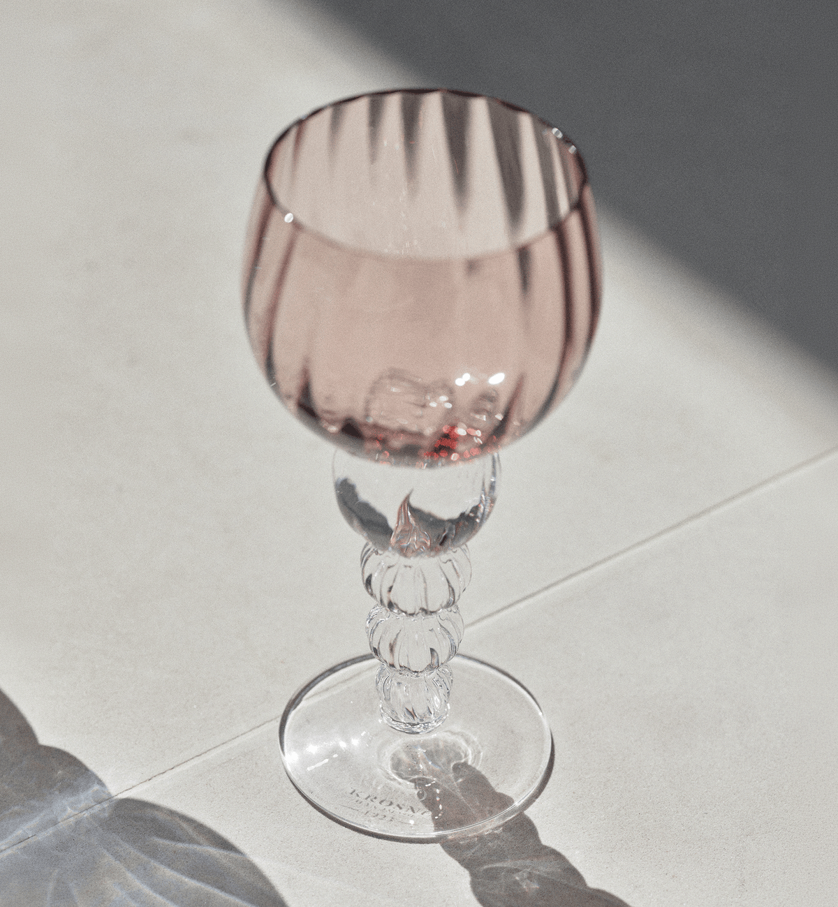 Mirel Crystal Glasses, Burgundy, 350 ml