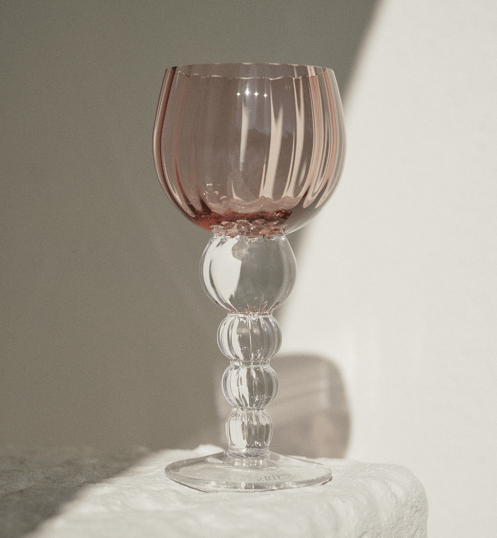 Mirel Crystal Glasses, Burgundy, 350 ml